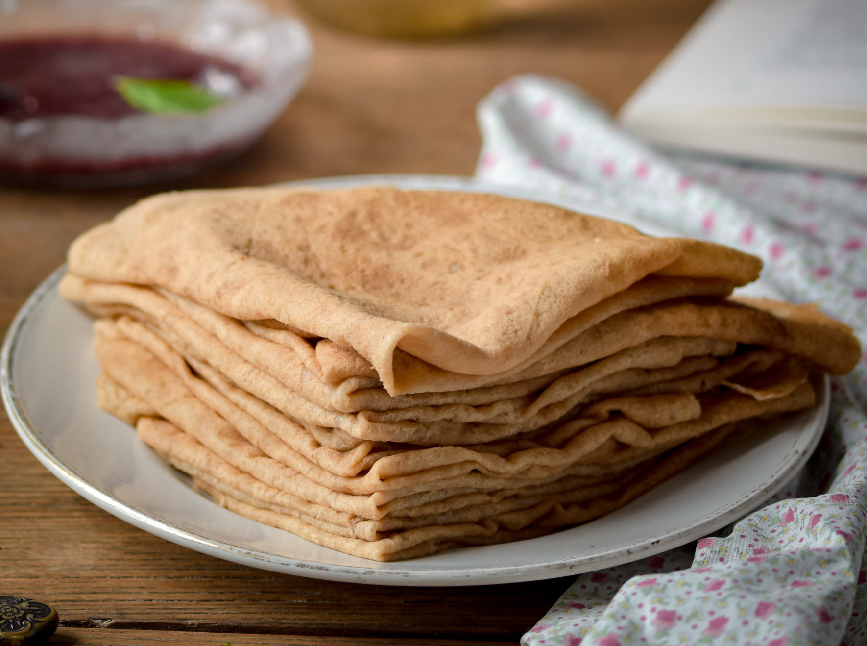 Crêpes bretonnes vegan