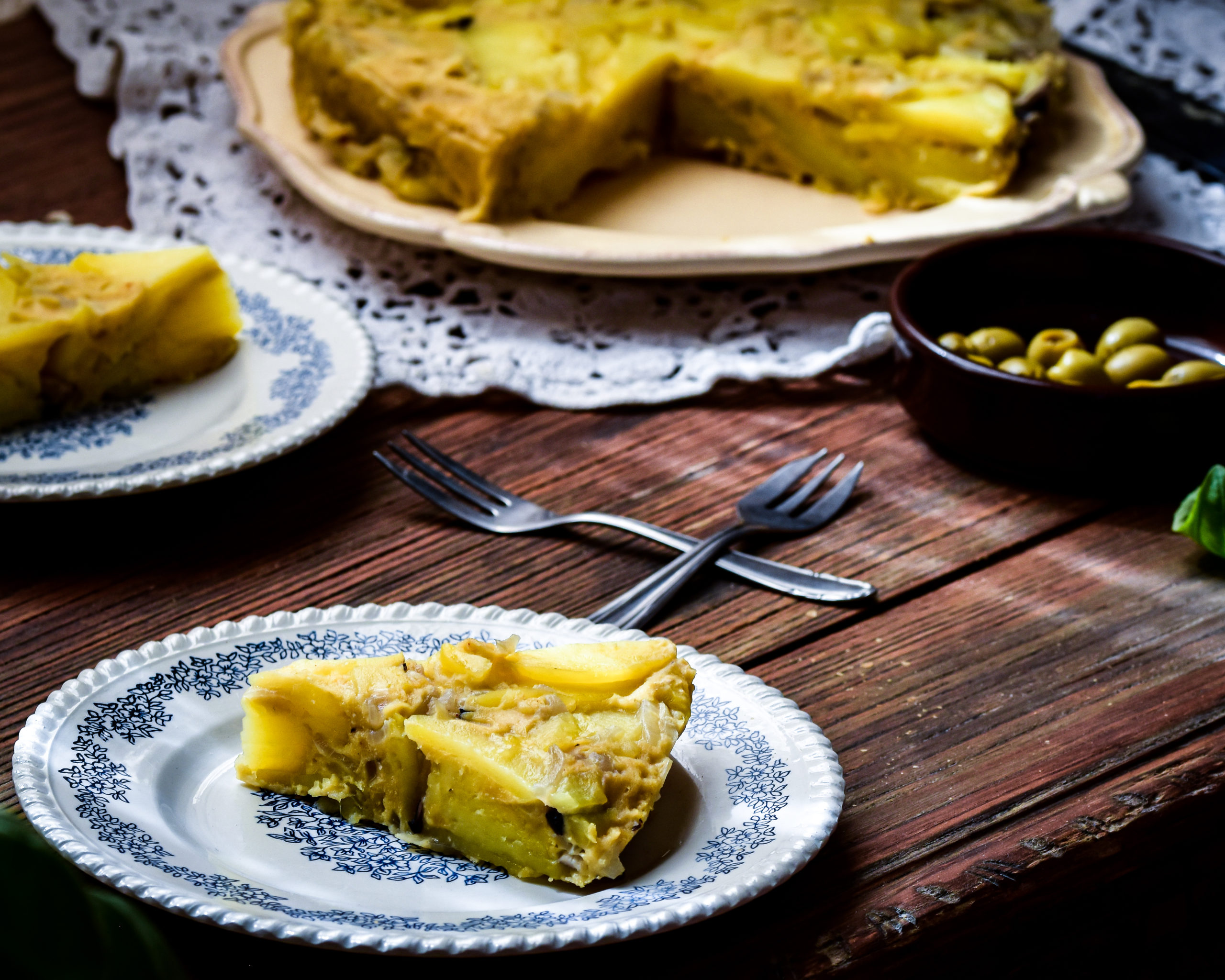 Tortilla patata vegan