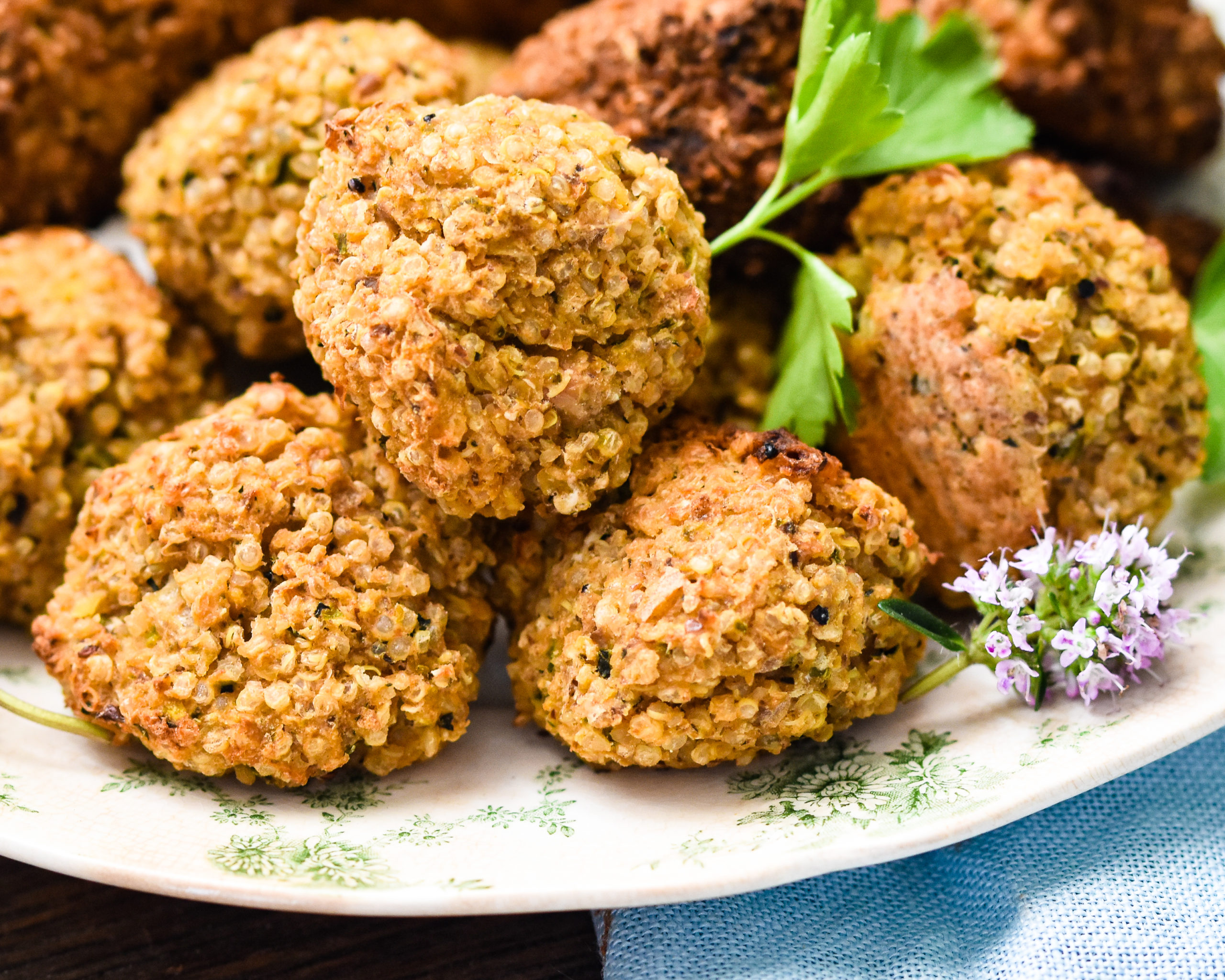 Boulettes de quinoa au fenouil