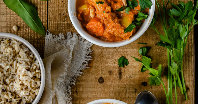 Curry aux cacahuètes