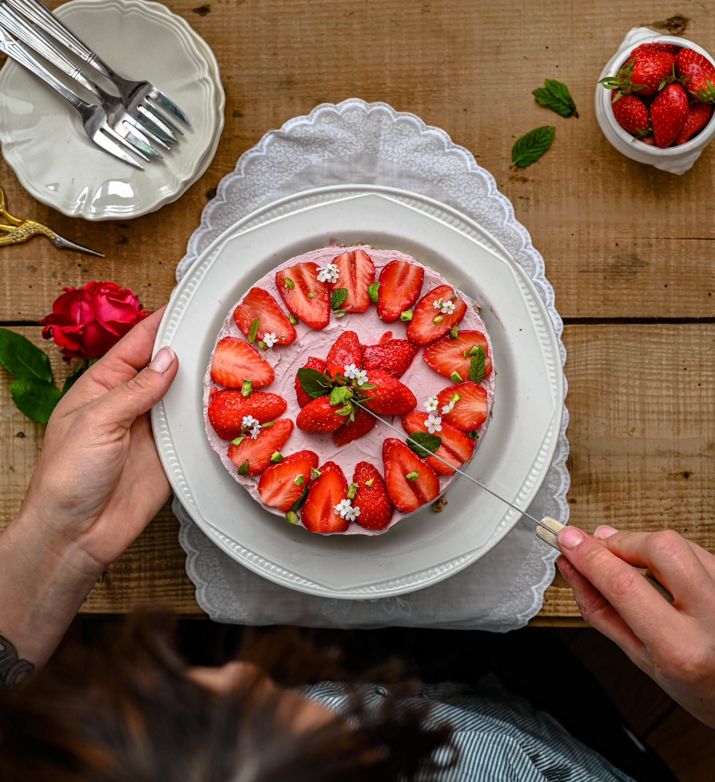 Cheesecake de qualité